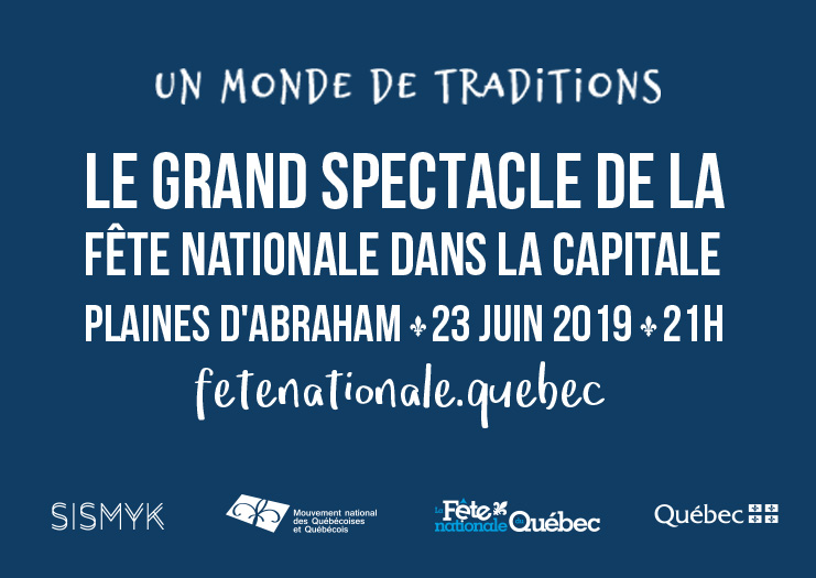 Grand spectacle de la Fête Nationale on the Plains of Abraham 2019